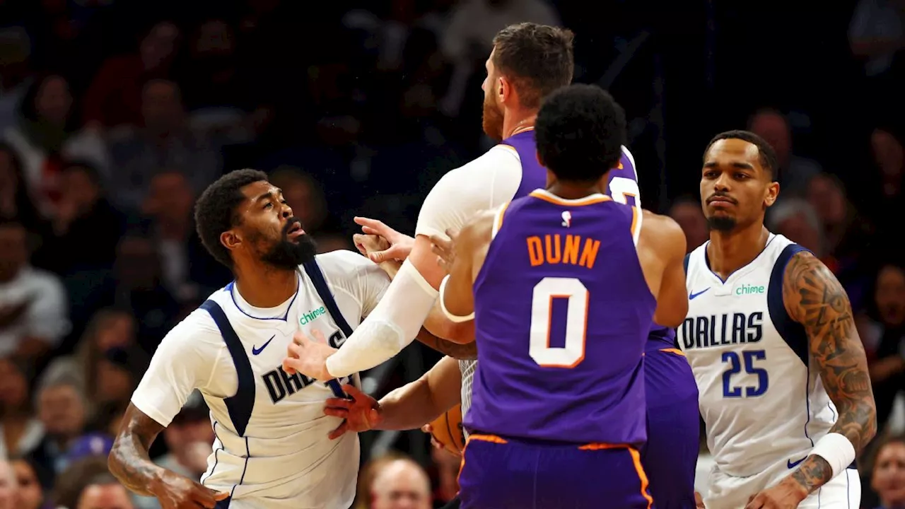 Mavs' Marshall, Washington, Suns' Nurkic suspended after fight