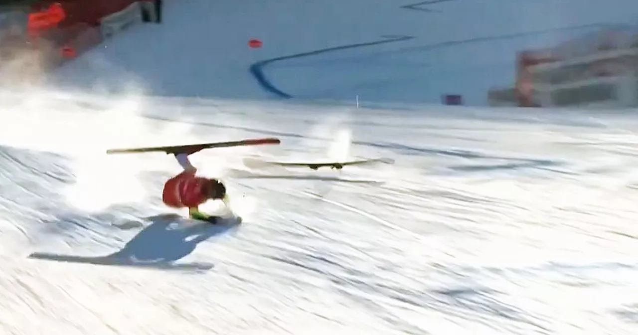 Gino Caviezel bei Super-G in Bormio schwer verletzt