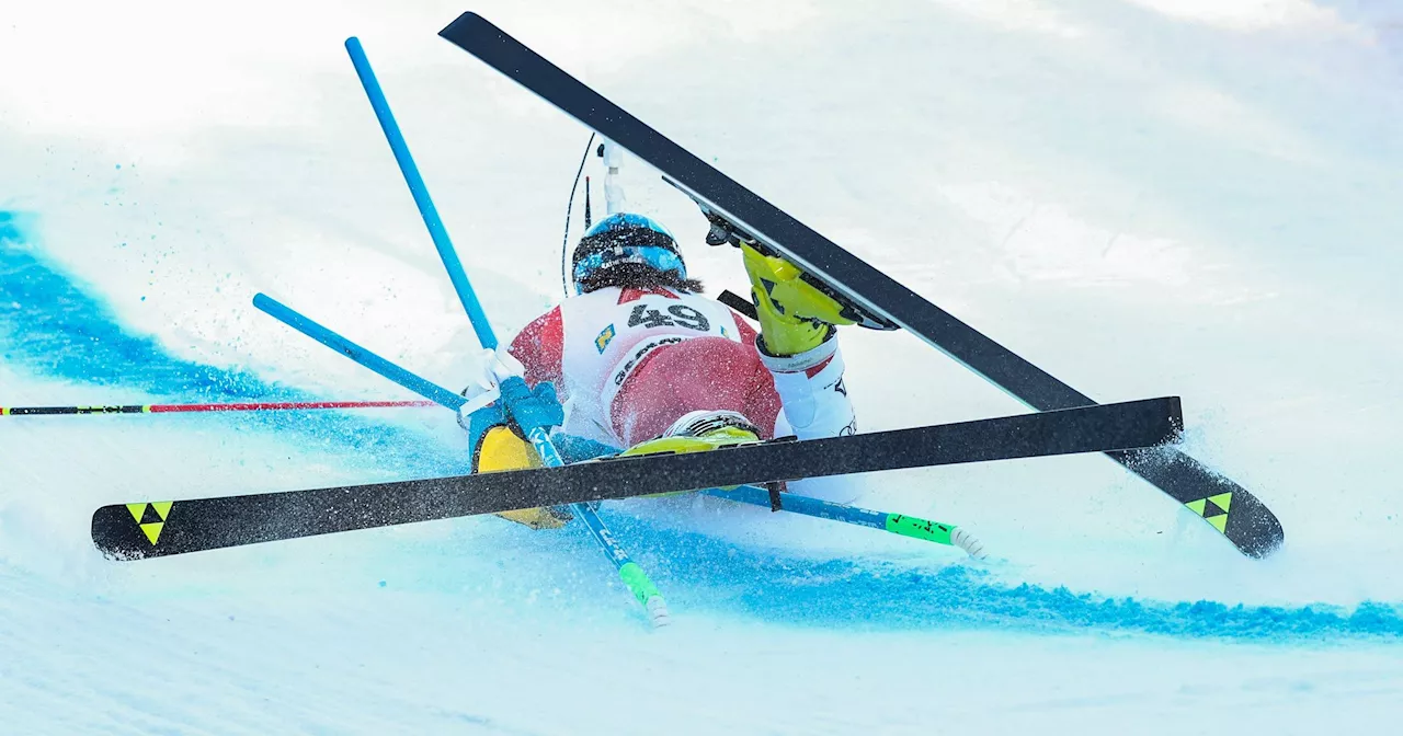 Katharina Huber nach Sturz im Riesenslalom mit Humor auf Instagram