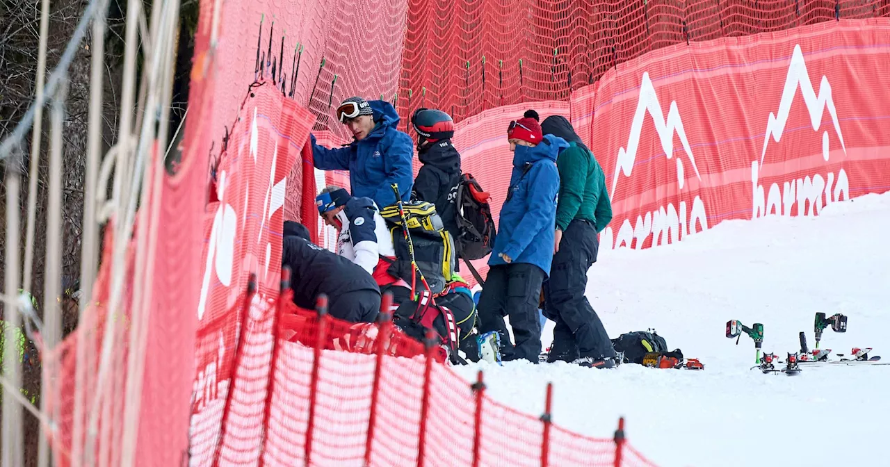 Ski-Ass Sarrazin erwacht aus Koma nach Sturz in Bormio