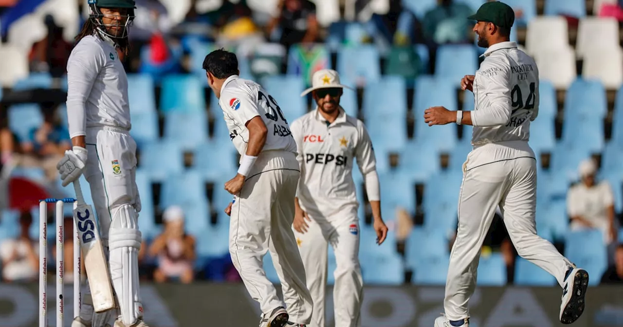 Pakistan Tightens Grip in First Test Against South Africa