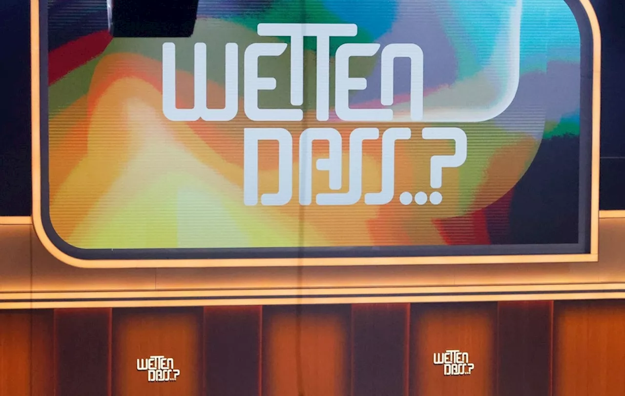 Wetten, dass..?: ZDF plant keine Neuauflage für 2025