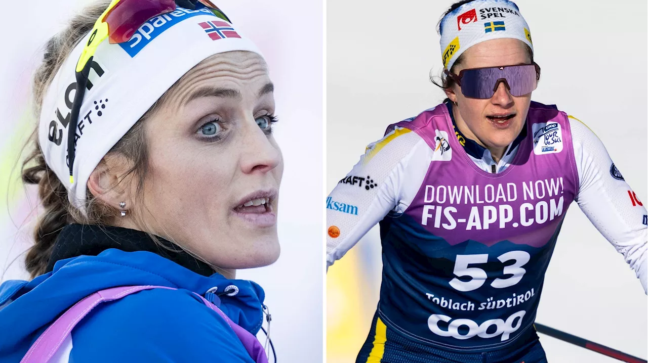 Ebba Andersson och Therese Johaug bröt mot reglerna – riskerar att kastas ut