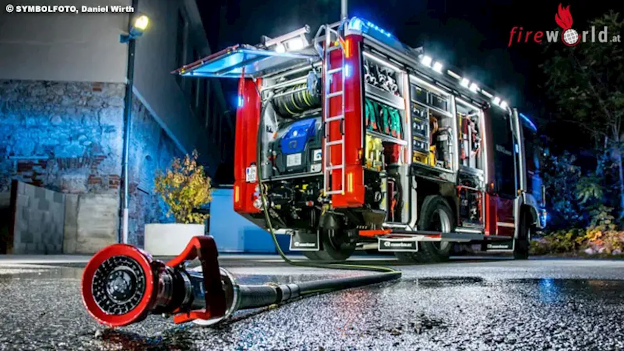 Brand in Reihenhaus Braunau