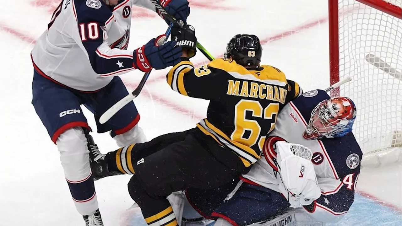 Bruins Shut Out Blue Jackets 4-0