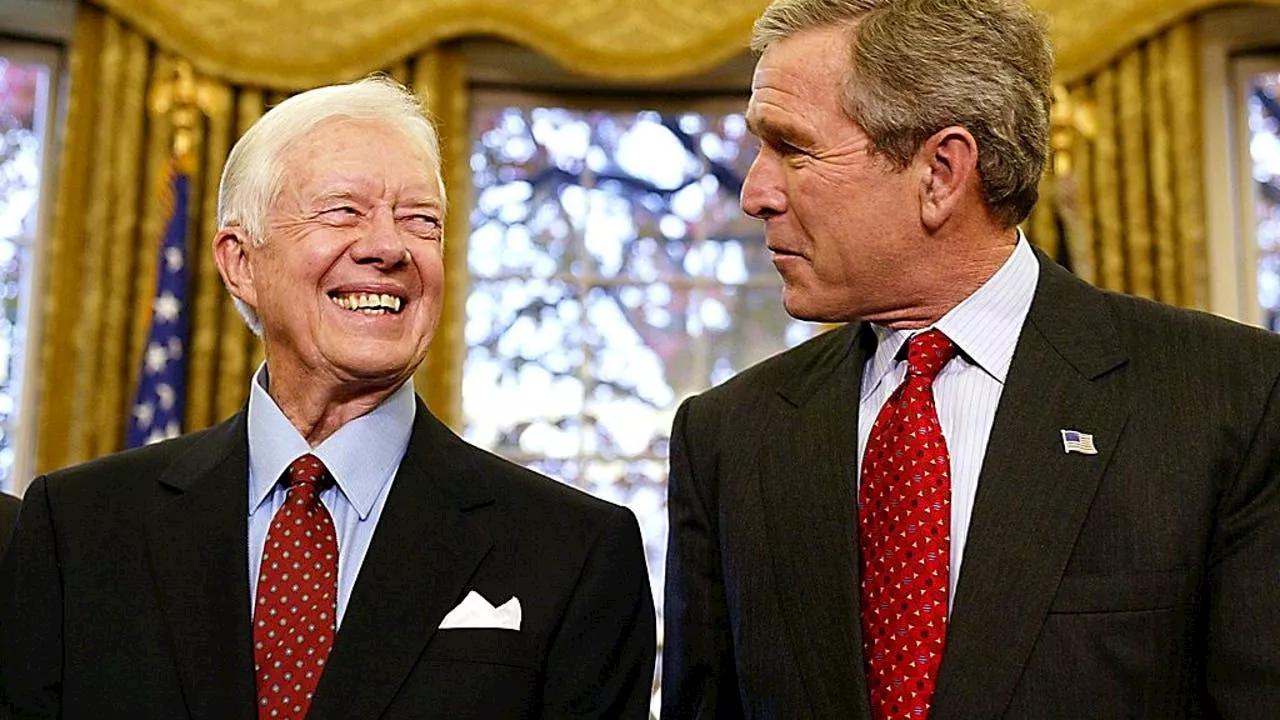 George W. Bush Pays Tribute to Jimmy Carter