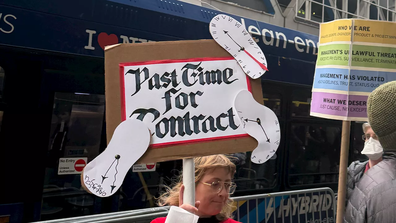 New York Times Tech Guild Strikes During 2024 Election