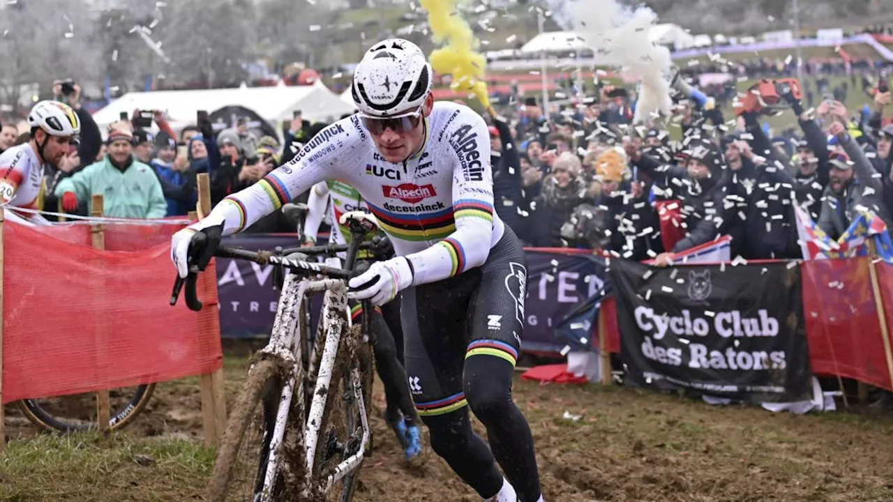 Van der Poel trionfa a Besançon, superando Aerts e consolidando il suo dominio nel ciclocross