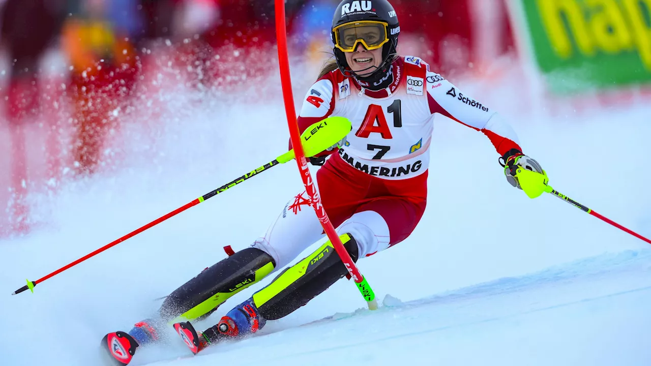  Liensberger fährt am Semmering auf das Podest