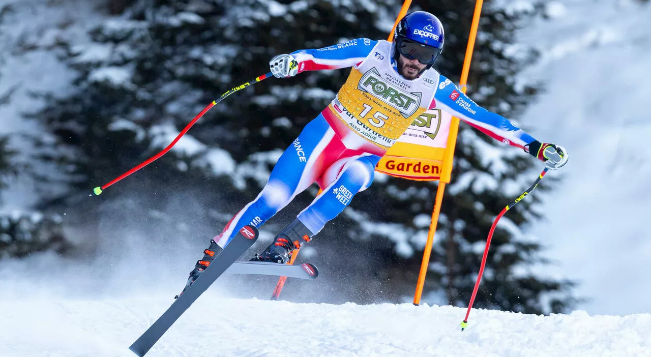 Sarrazin sveglio e cosciente dopo caduta a Bormio