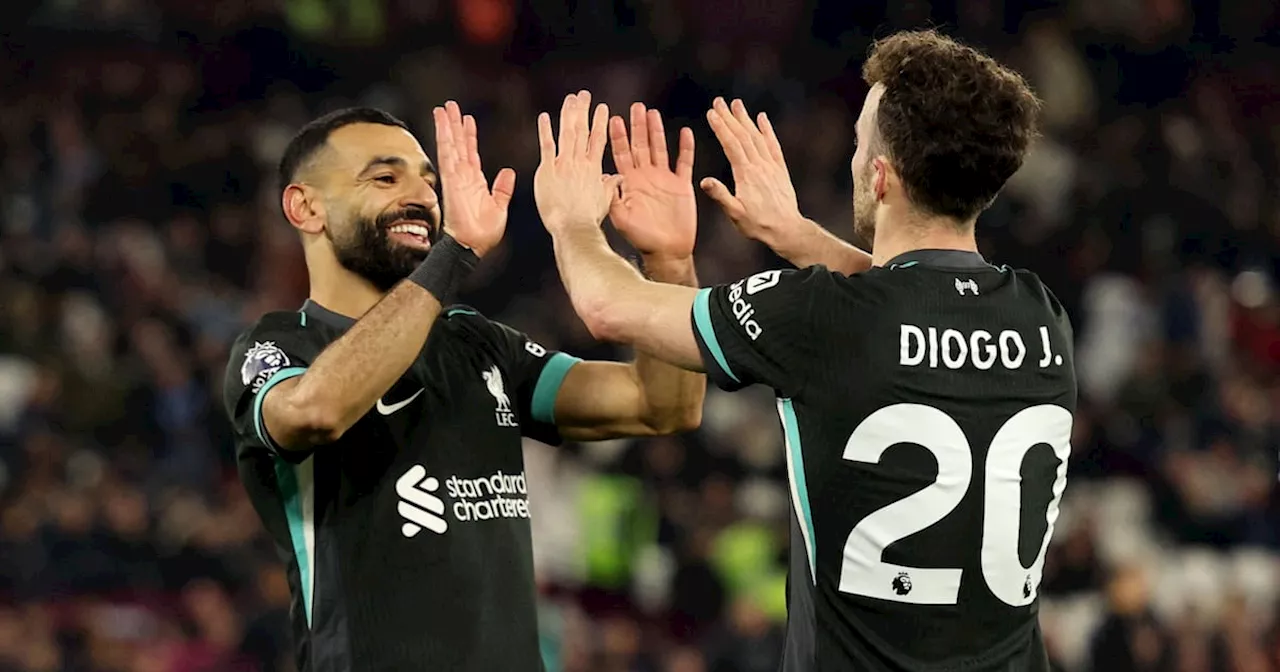 Liverpool Thrash West Ham 5-0 at London Stadium