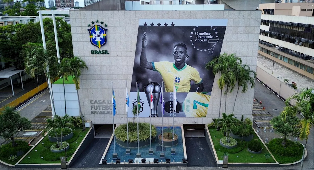 Vinicius Júnior Recebe Homenagem da CBF Pelo Título de Melhor Jogador do Mundo