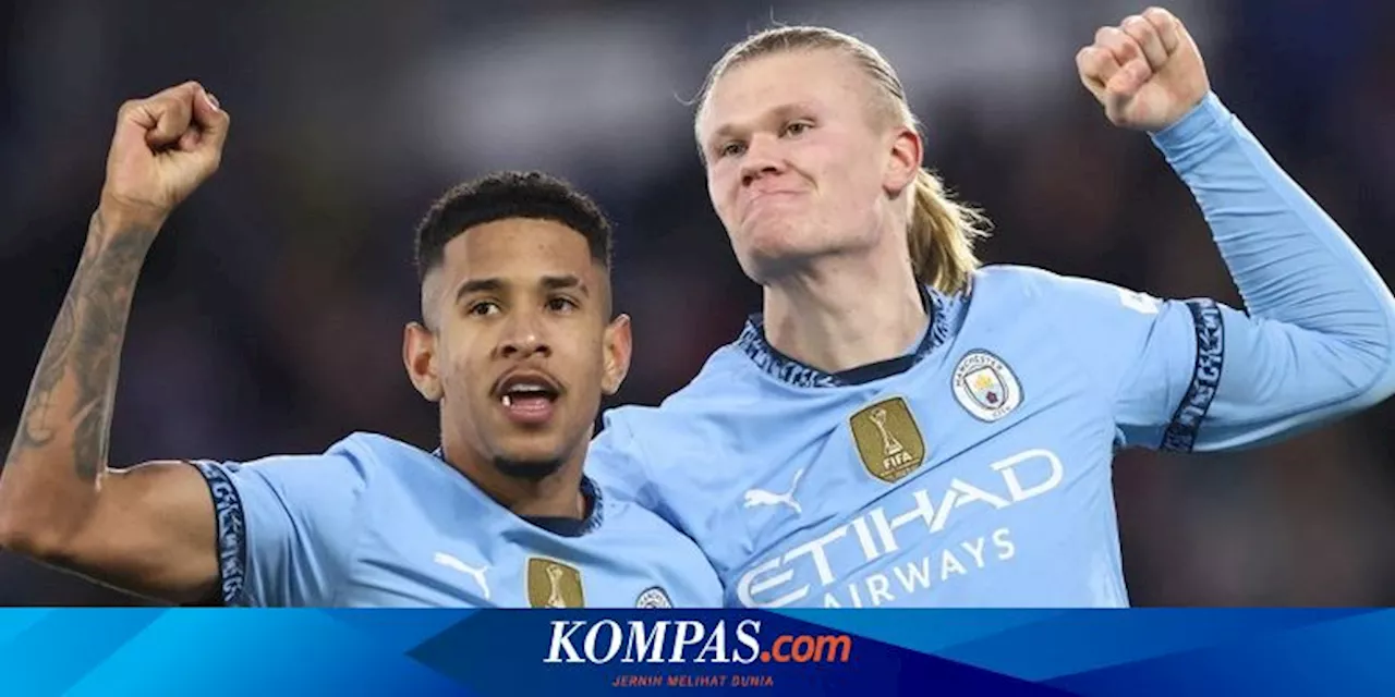 Hasil Leicester Vs Man City: Haaland Pecah Kebuntuan, Ingin Nikmati Tahun Baru