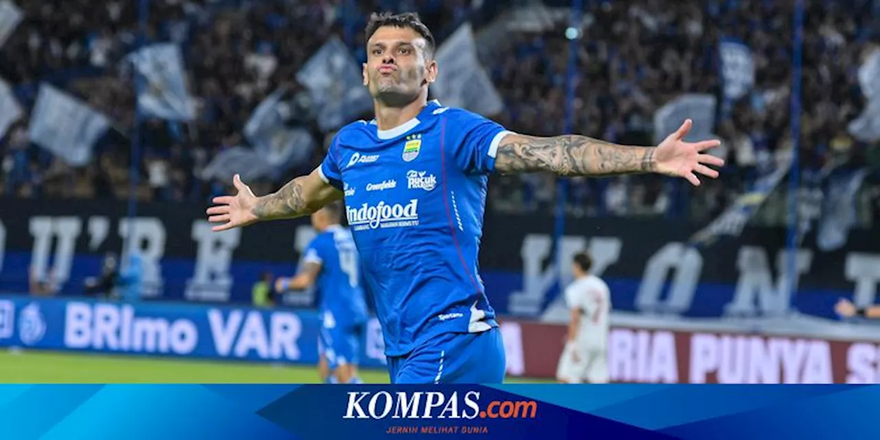 Hasil Persis Vs Persib 0-1: Tyronne Bawa Maung ke Puncak Liga 1