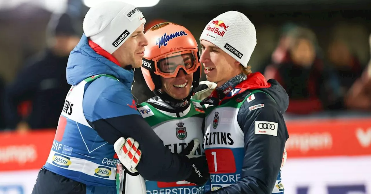 Dreifachsieg der ÖSV-Adler zum Start der Vierschanzentournee