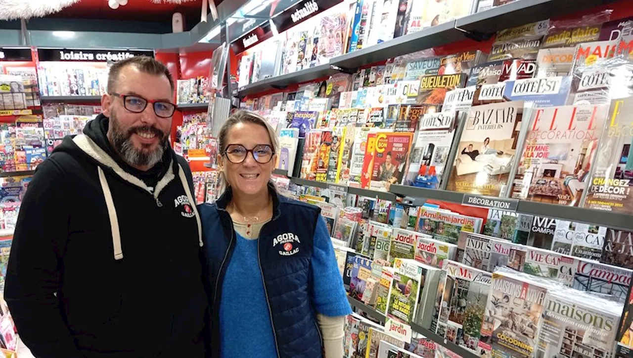 Gaillac : Sandrine et Daniel Ribes passent le relais à l’Agora Presse