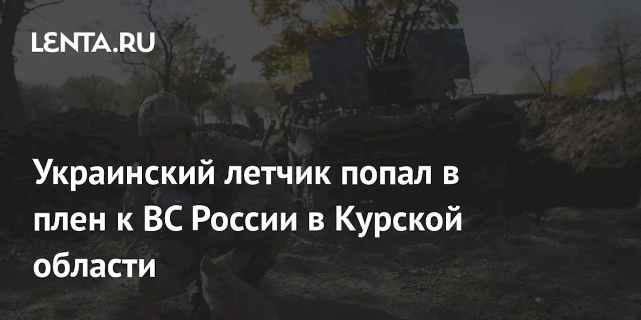 Украинский летчик попал в плен к ВС России в Курской области