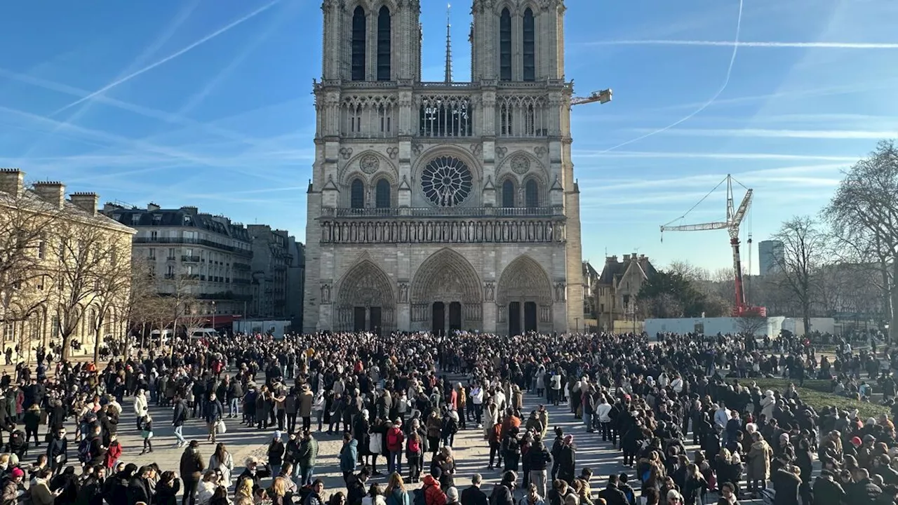 Notre-Dame de Paris attire 270 000 visiteurs en huit jours