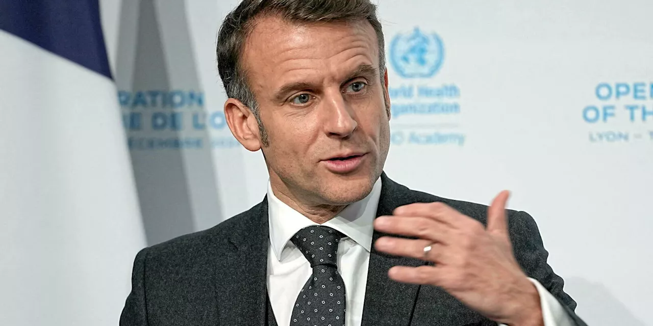 Emmanuel Macron réclame l’envoi d’une aide humanitaire massive à Gaza