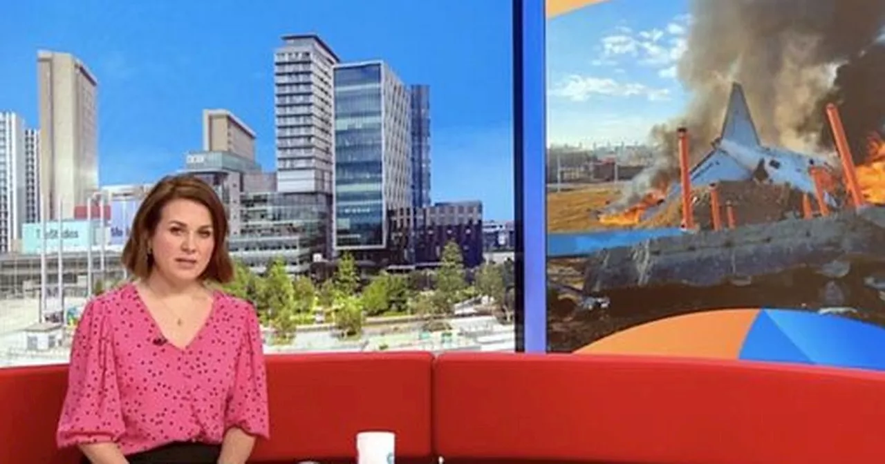 BBC Breakfast announces 'breaking news' after devastating plane crash