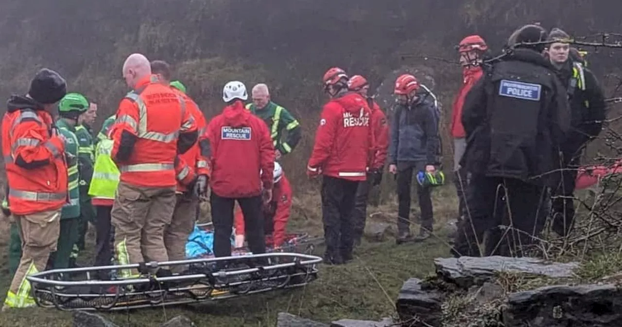 Woman Rescued After Fall While Hiking