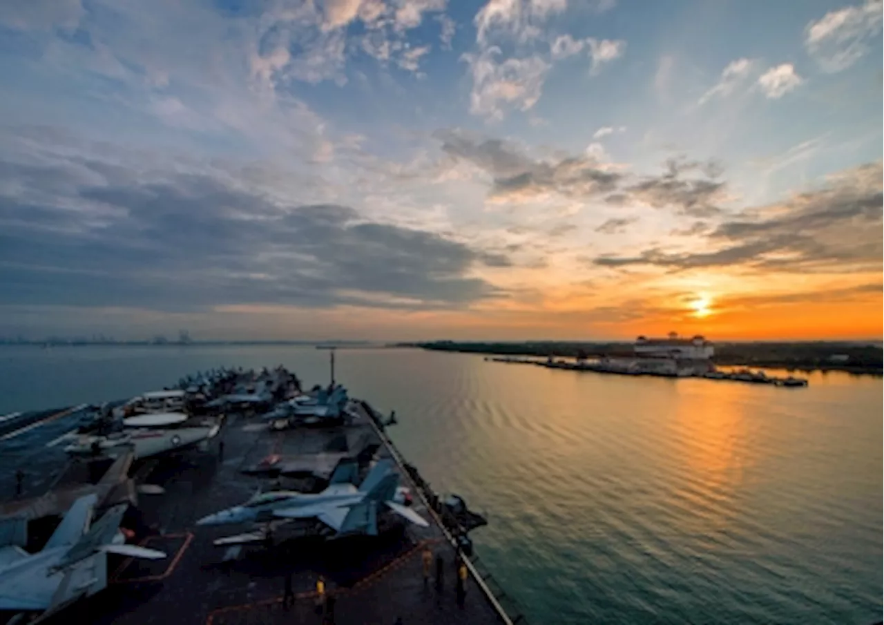 USS Carl Vinson, Known for Bin Laden's Burial at Sea, Marks Key Stop at Port Klang