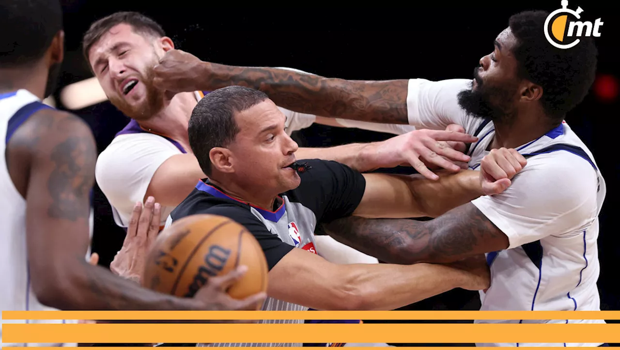 NBA Suspende a Jugadores por Pelea Durante Partido