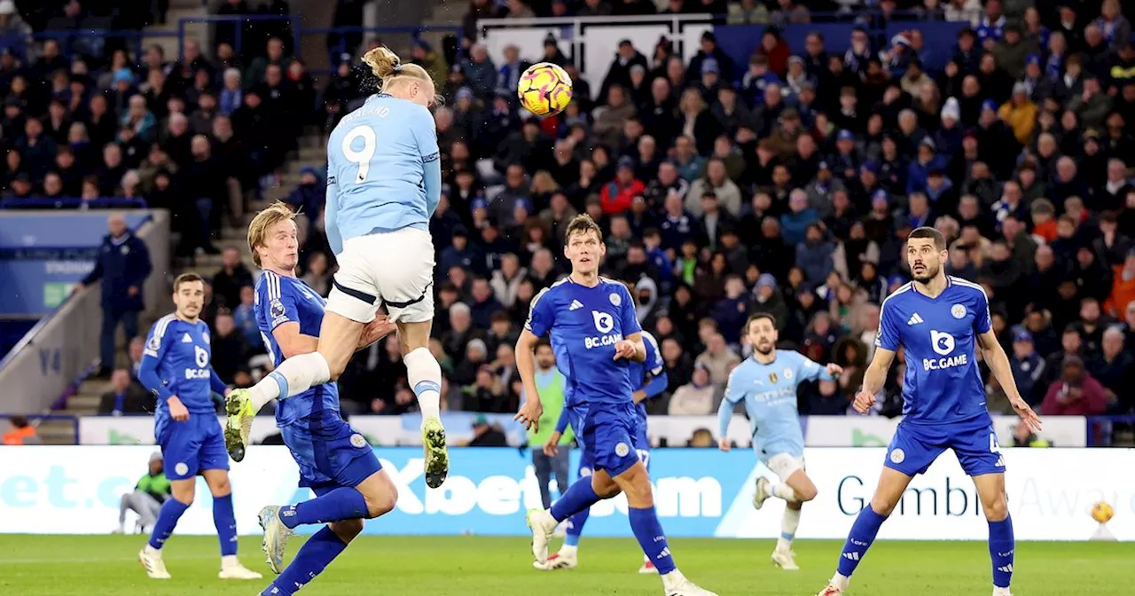 Manchester City Clinch Vital Win Against Leicester City