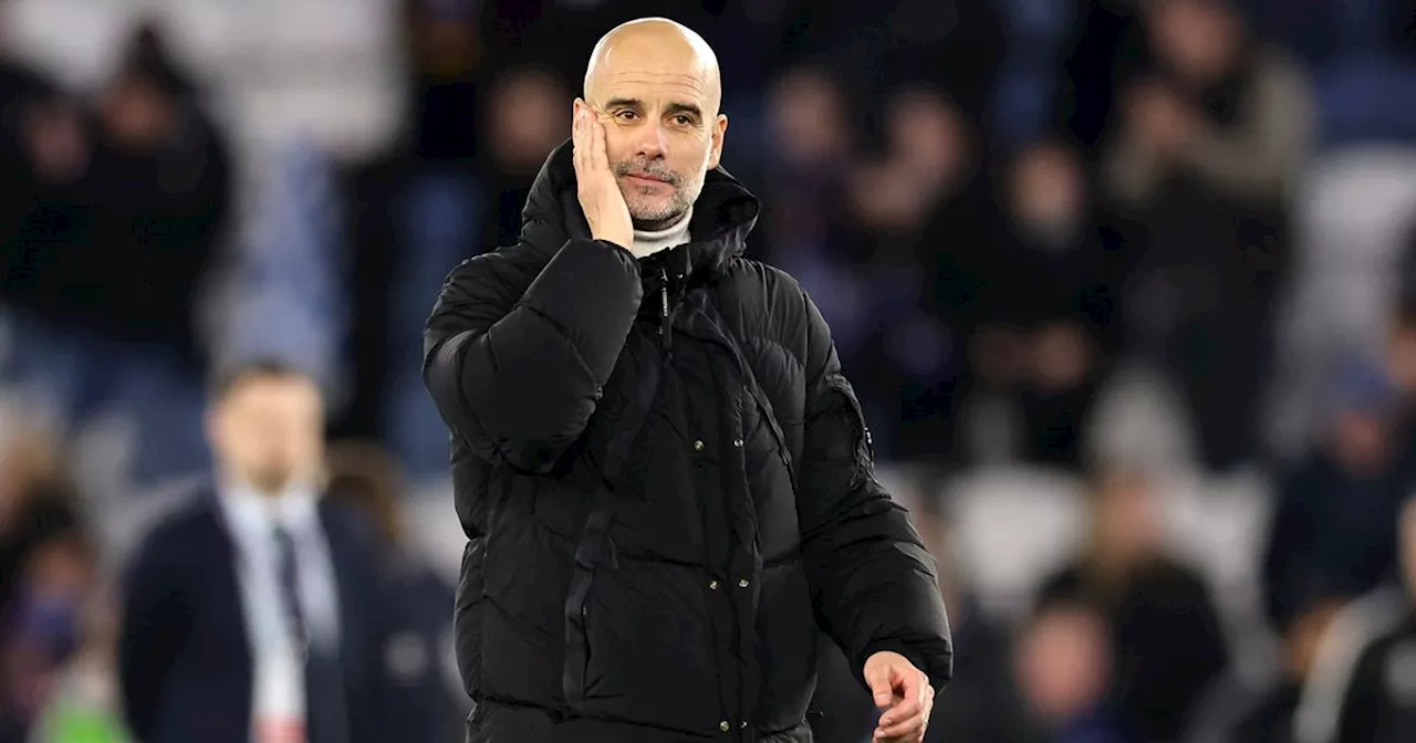 Pep Guardiola's Relieved Smile: Man City Edge Past Leicester in Nervy Victory