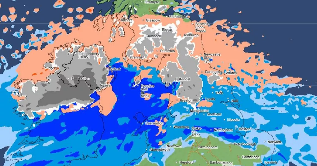 Snow and Gale-Force Winds Loom Over Greater Manchester for New Year's Day