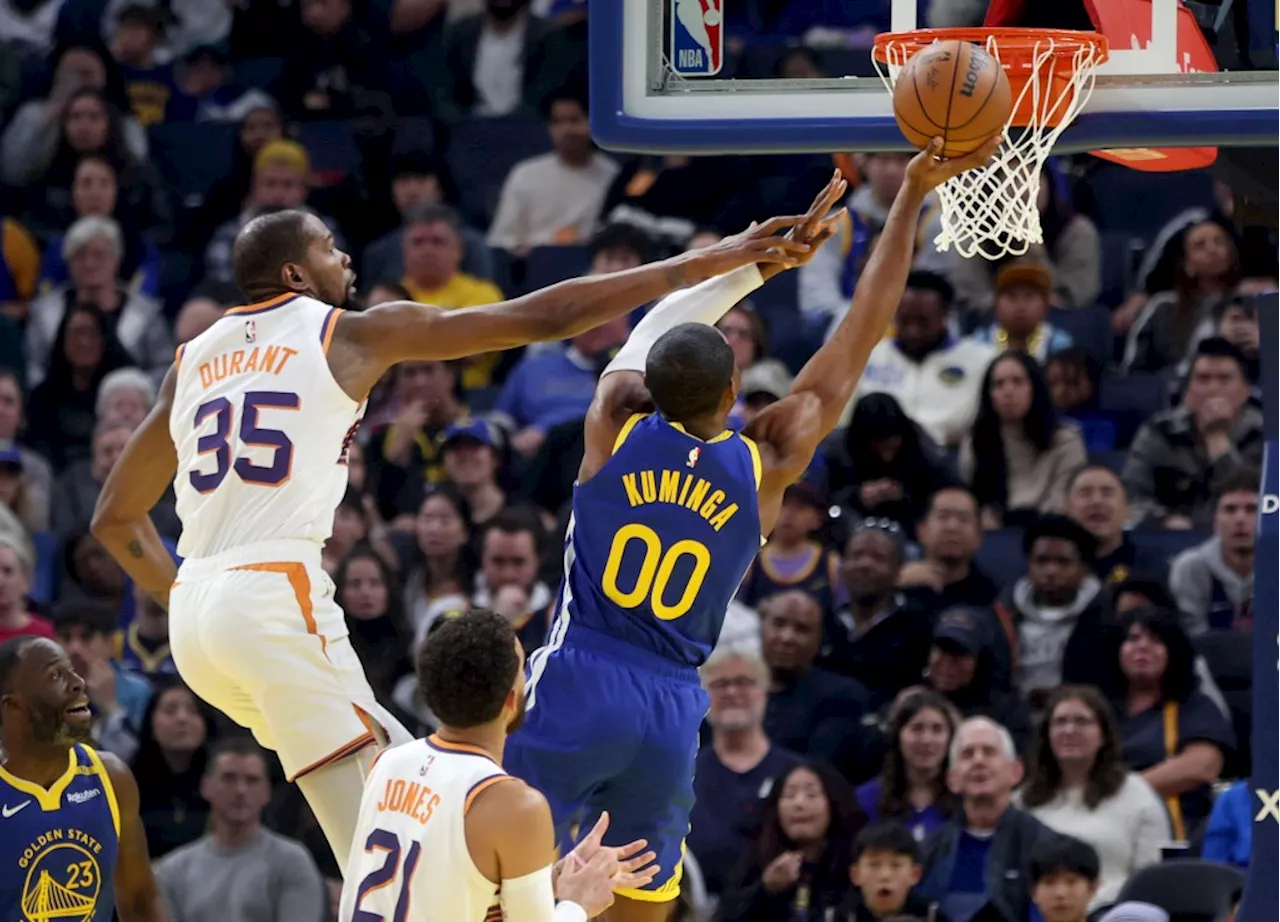 Kuminga Sets Career High, Warriors Outlast Suns in Close Match