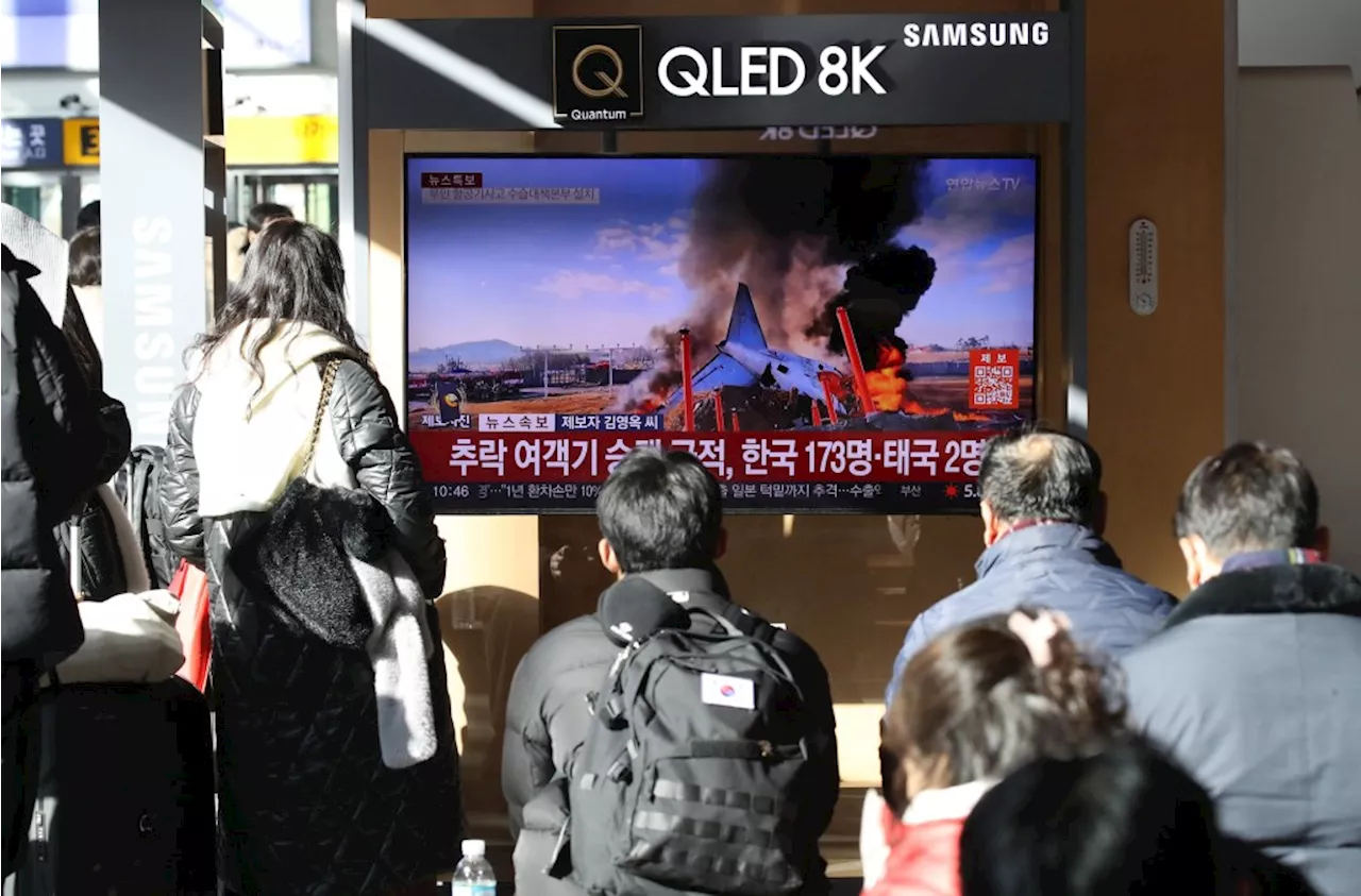 Plane Catches Fire After Veering Off Runway in South Korea, Killing at Least 28