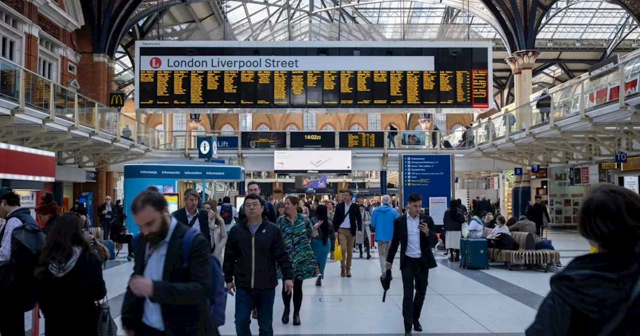 Full list of changes planned at Liverpool Street station in 2025