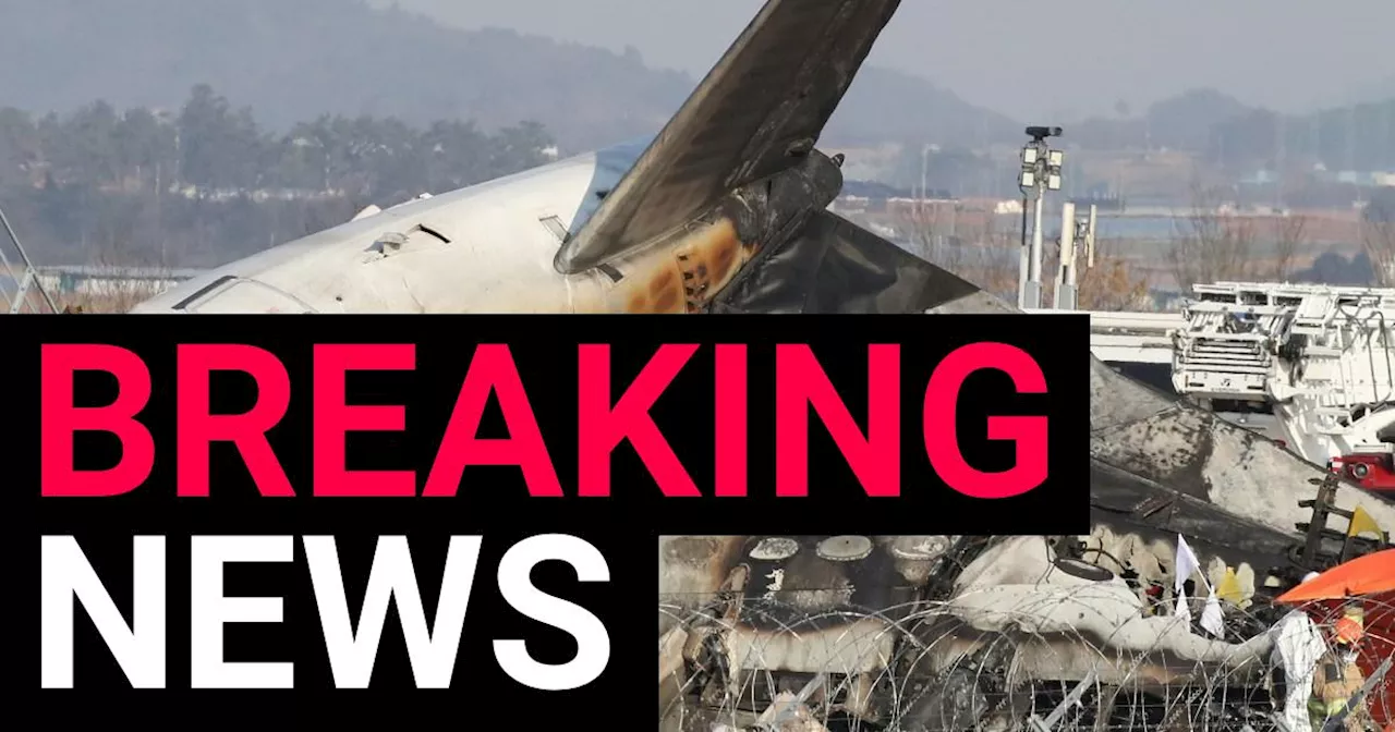 South Korea Jeju Air plane crash leaves all except 2 feared dead