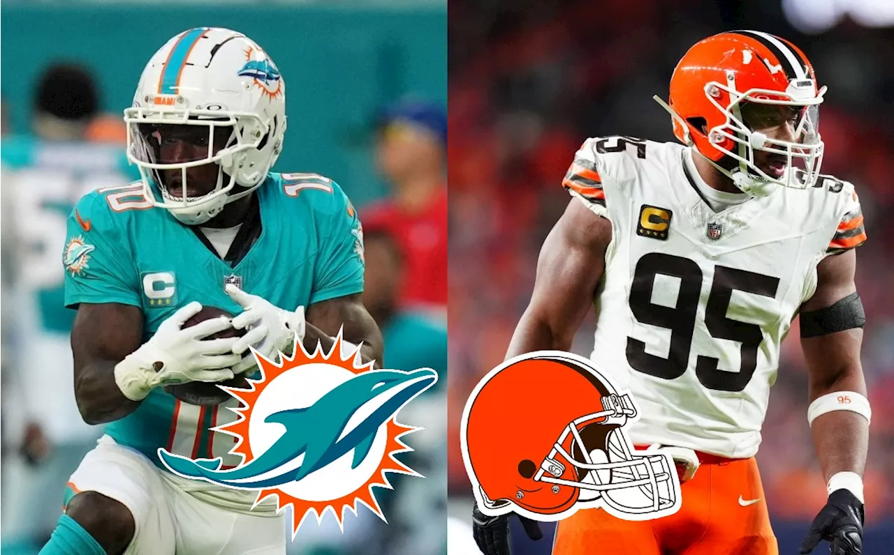 Dolphins vs Browns: Última oportunidad para playoffs en la NFL