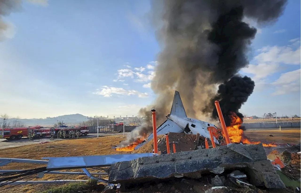 Flugzeugabsturz in Südkorea: Schock und Trauer am Absturzort