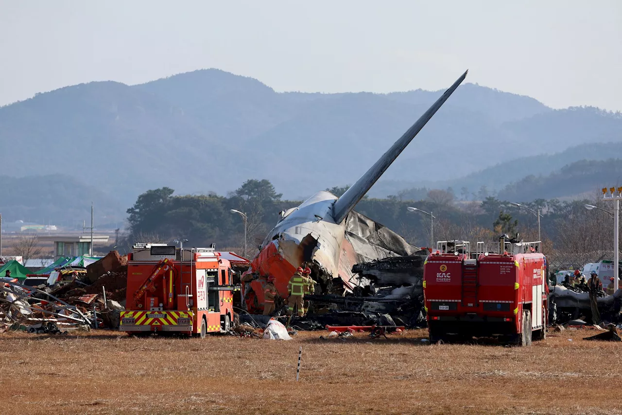 Passagierflugzeug in Südkorea verunglückt, fast alle Insassen tot