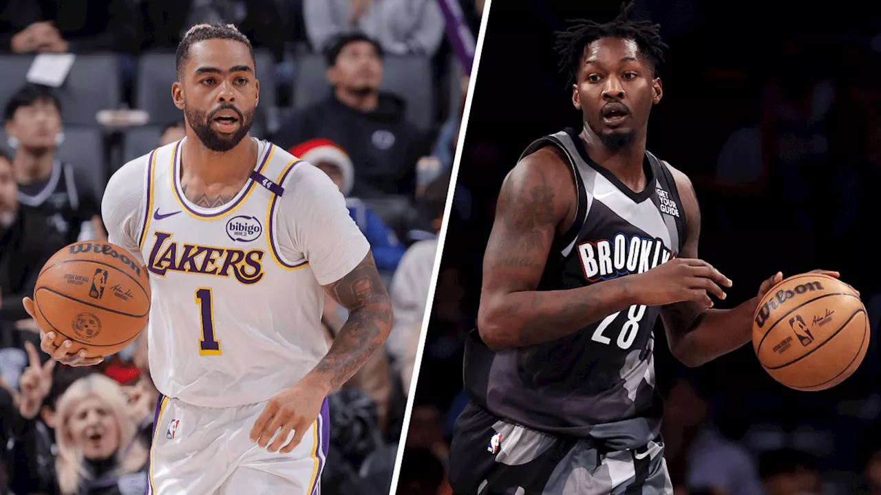 Lakers Trade Russell to Nets for Finney-Smith and Milton