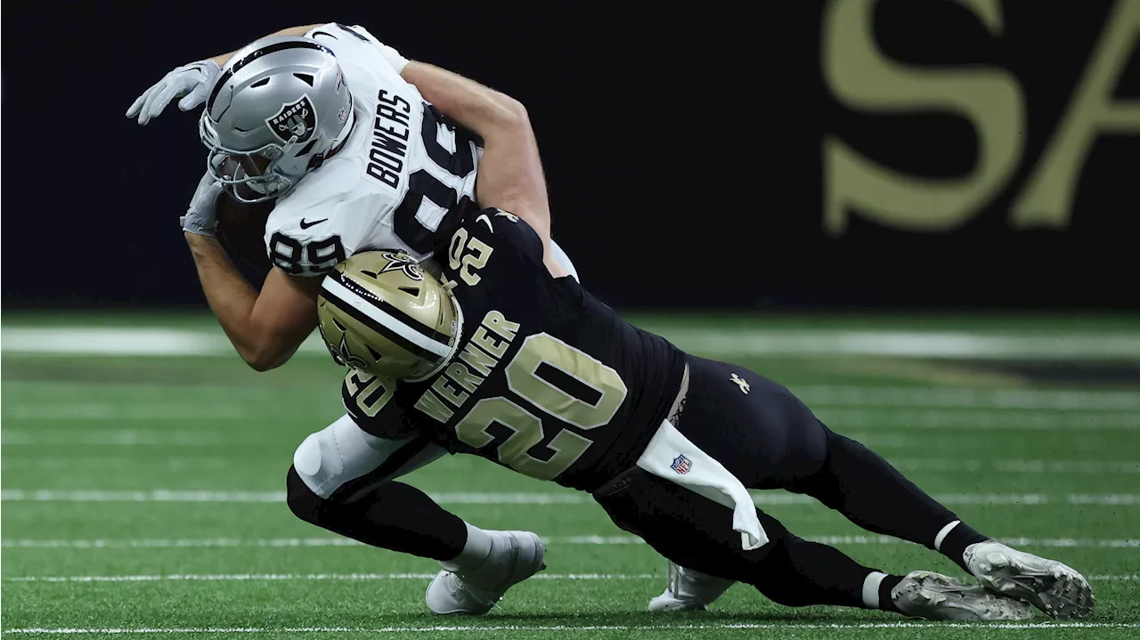 Raiders Tight End Breaks Two Rookie Receiving Records