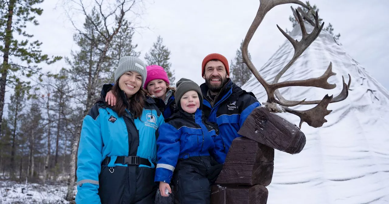 Kelvin Fletcher is recognized for his Emmerdale role while filming in Finland