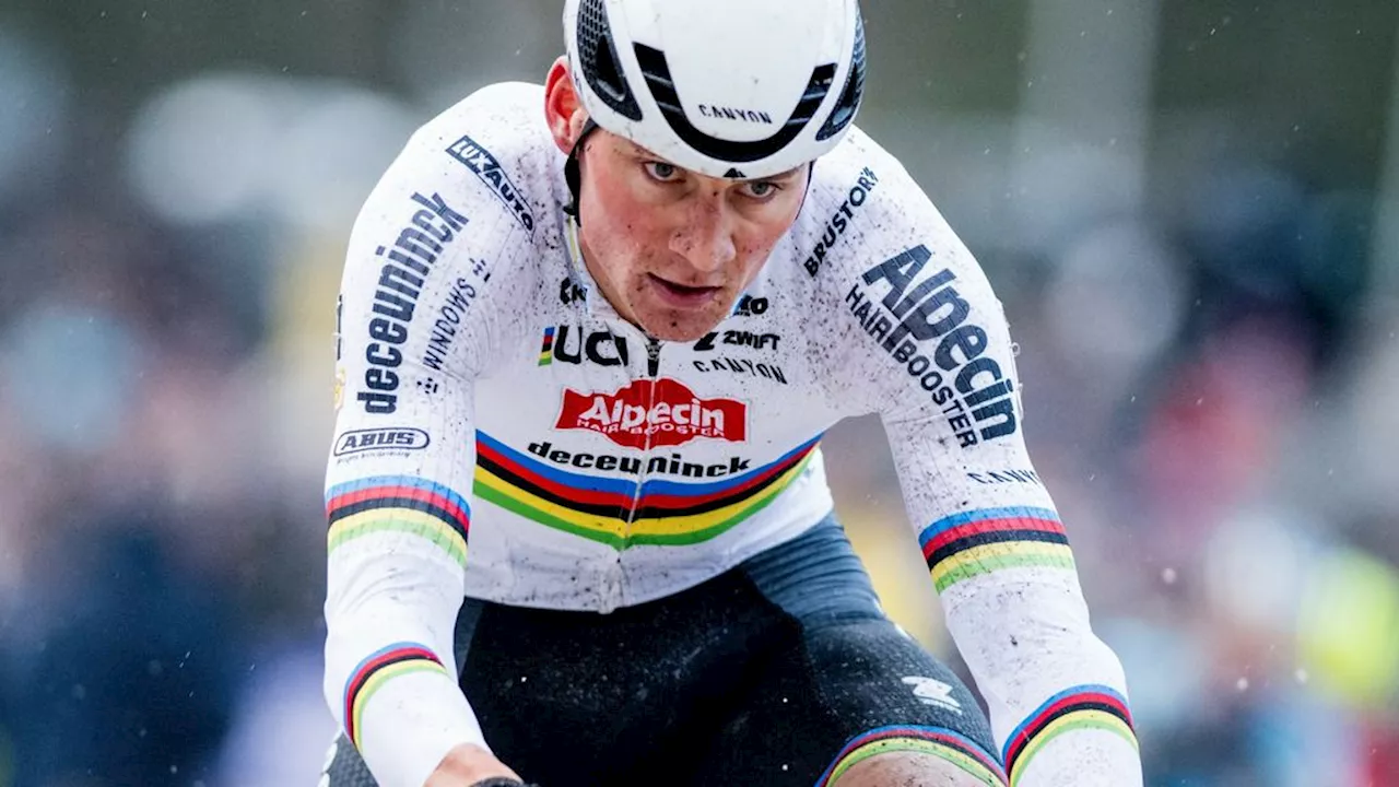 Van der Poel vliegt naar de zege in wereldbeker Besançon