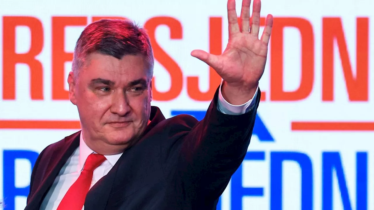 Anti-westlicher Ukraine-Kurs: Amtsinhaber Milanovic triumphiert bei Präsidentenwahl in Kroatien