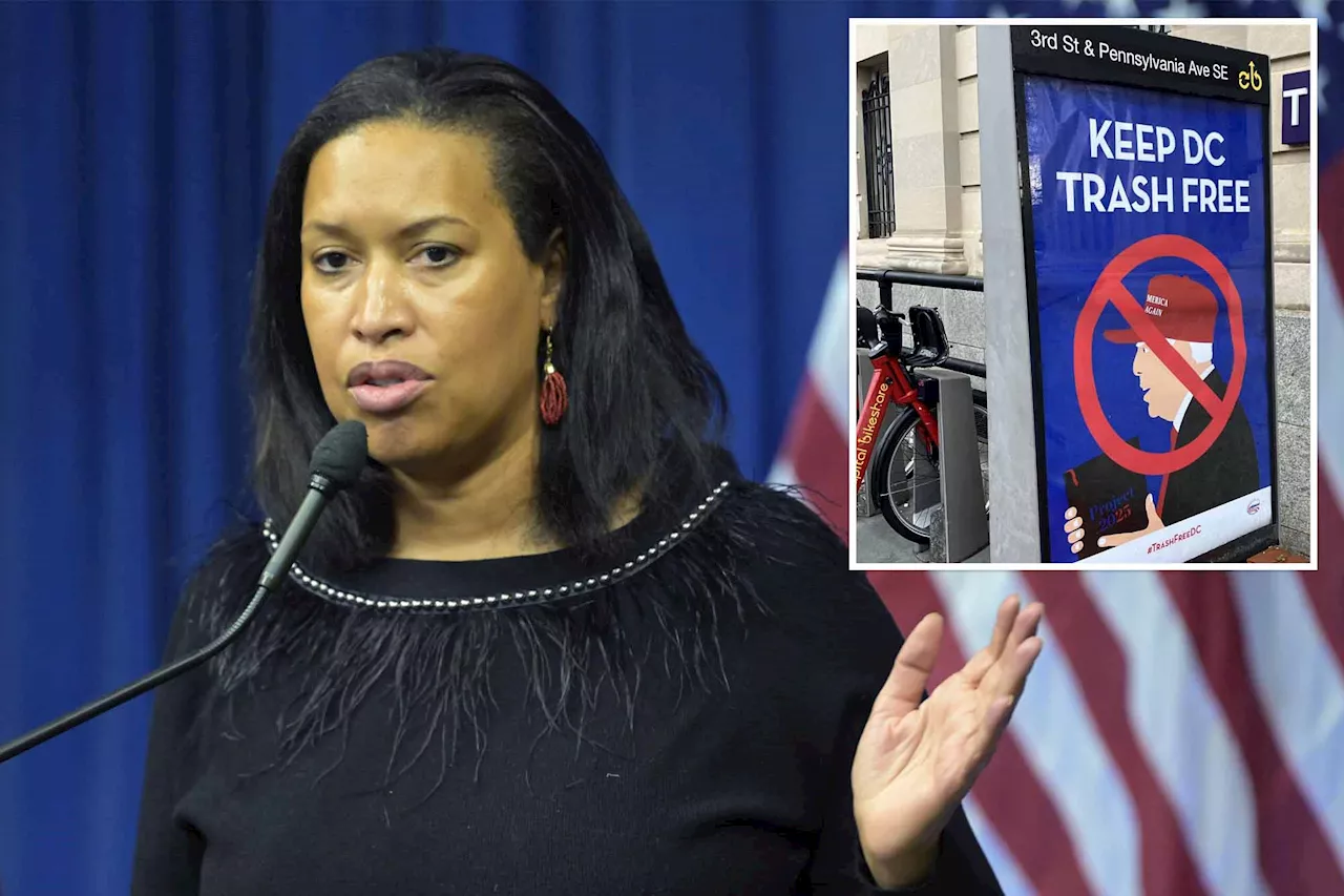 DC's transportation agency scrambling to remove city ads likening MAGA supporters to garbage after uproar