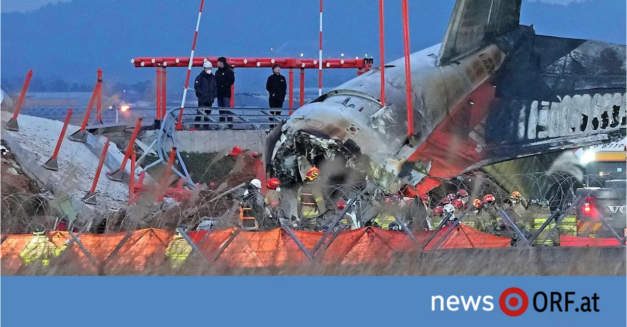 Flugzeugunglück in Südkorea