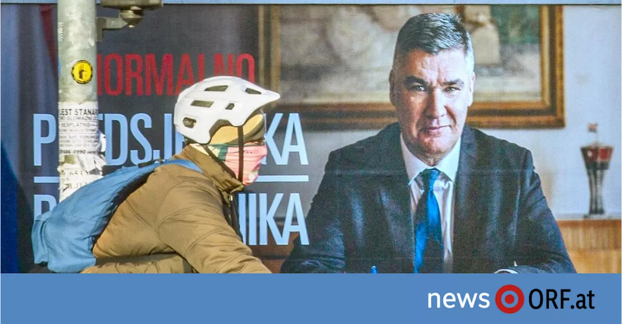 Kroatische Präsidentschaftswahlen: Milanovic als Favorit