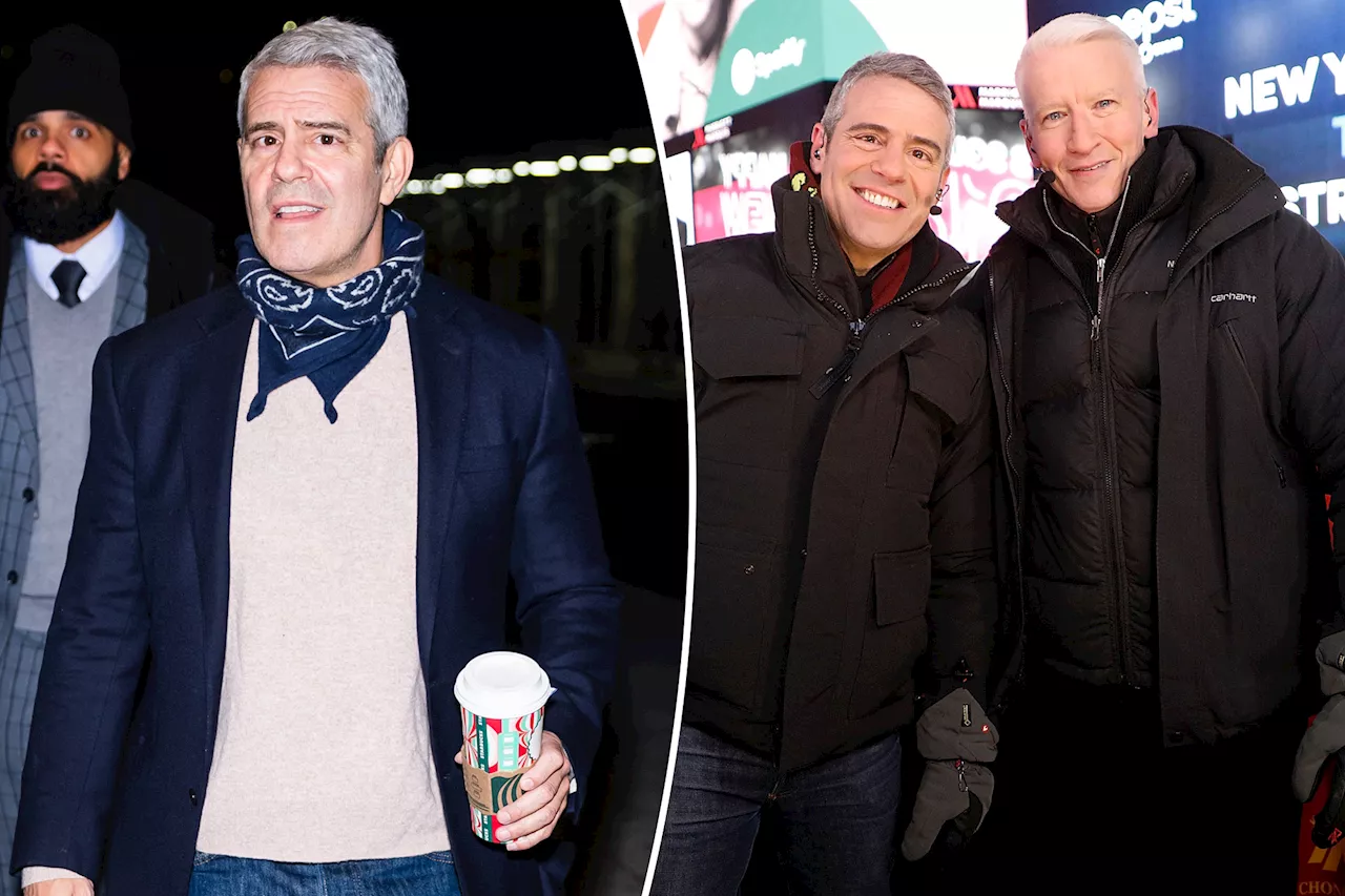 Andy Cohen Finds Anderson Cooper's Giggles Annoying During NYE Broadcast