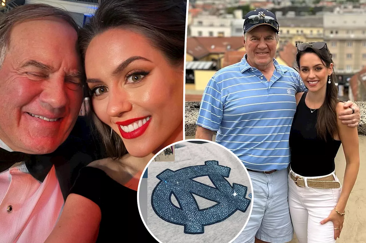 Bill Belichick Bedazzles UNC Sweatshirt for Girlfriend Jordon Hudson