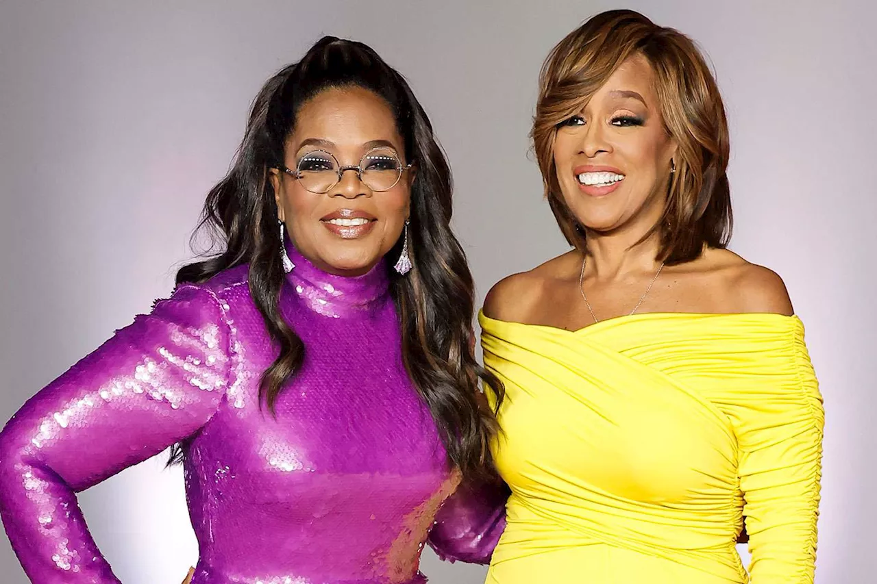 Gayle King Surprised by Oprah Winfrey at Secret Birthday Party