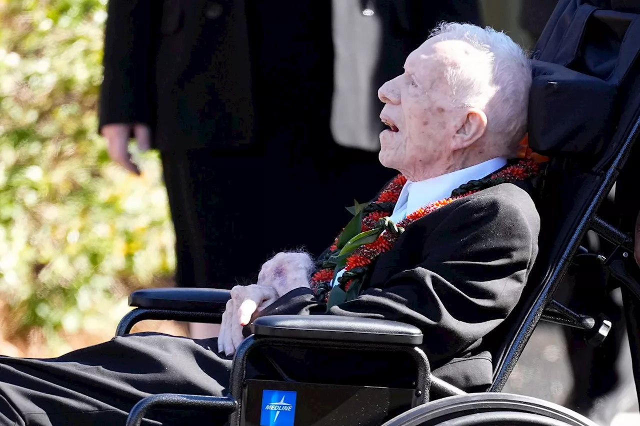 Jimmy Carter Makes Rare Public Appearances to Honor Rosalynn at Memorial Services