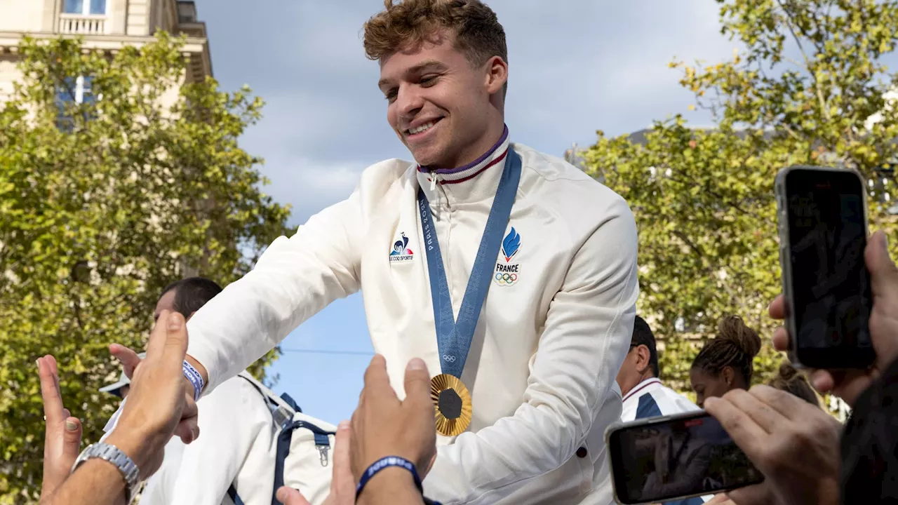 Léon Marchand, personnalité la plus marquante de 2024 pour les Français